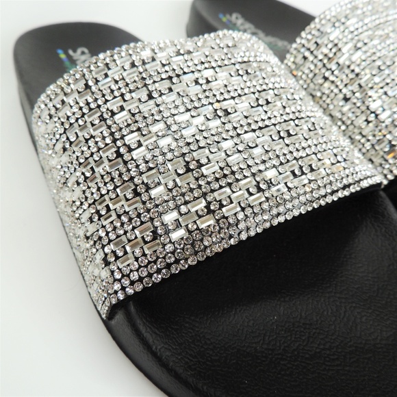 skechers sparkle slides